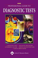 Professional guide to diagnostic tests /