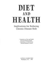 Diet and health : implications for reducing chronic disease risk /