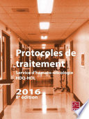 Protocoles de traitement : Service d'hémato-oncologie HDQ-HDL.