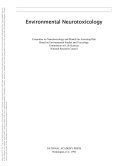 Environmental neurotoxicology