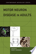 Motor neuron disease in adults /
