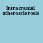 Intracranial atherosclerosis