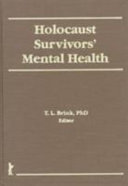 Holocaust survivors' mental health /