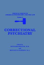 Correctional psychiatry /