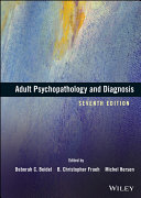 Adult psychopathology and diagnosis /