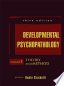 Developmental psychopathology.