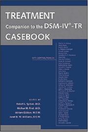 Treatment companion to the DSM-IV-TR casebook /