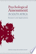 Psychological Assessment in South Africa Research and applications /