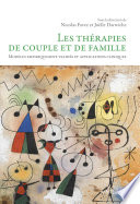 Les thérapies de couple et de famille : modèles empiriquement validés et applications cliniques /