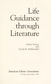 Life guidance through literature /