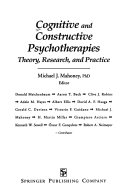 Cognitive and constructive psychotherapies : theory, research, and practice /