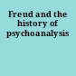 Freud and the history of psychoanalysis