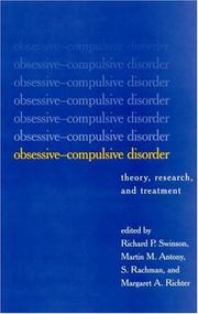 Obsessive-Compulsive Disorder : Theory, Research, and Treatment /