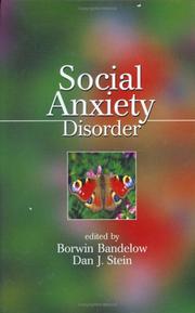 Social anxiety disorder /