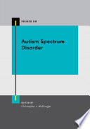 Autism spectrum disorder /