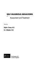 Self-injurious behaviors : assessment and treatment /