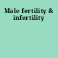 Male fertility & infertility