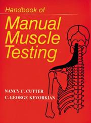 Handbook of manual muscle testing /