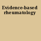 Evidence-based rheumatology