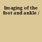 Imaging of the foot and ankle /