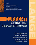 Current geriatric diagnosis & treatment /