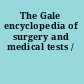 The Gale encyclopedia of surgery and medical tests /