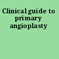 Clinical guide to primary angioplasty