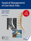 Surgical management of low back pain /