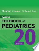 Nelson textbook of pediatrics /