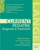 Current pediatric diagnosis & treatment /