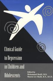 Clinical guide to depression in children and adolescents /