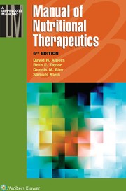 Manual of nutritional therapeutics /
