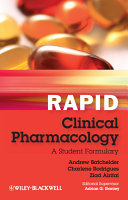 Rapid clinical pharmacology a student formulary /