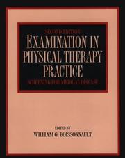 Examination in physical therapy practice : screening for medical disease /