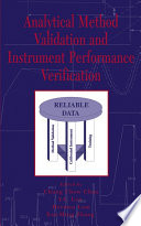 Analytical method validation and instrument performance verification