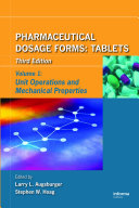 Pharmaceutical dosage forms tablets.