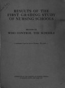 Results of the first grading study of nursing schools.