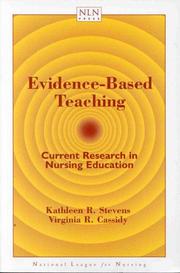 Evidence-based teaching : current research in nursing education /