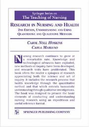 Research in nursing and health : understanding and using quantitative and qualitative methods /