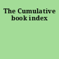 The Cumulative book index