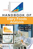 Handbook of dairy foods analysis