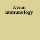 Avian immunology