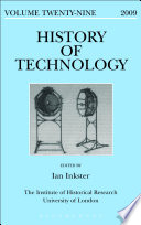 History of technology.