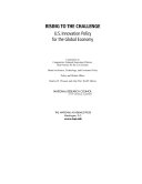 Rising to the challenge U.S. innovation policy for global economy /