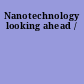 Nanotechnology looking ahead /