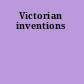Victorian inventions
