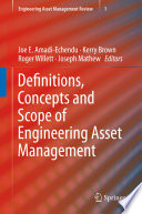 Definitions, concepts and scope of engineering asset management