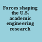 Forces shaping the U.S. academic engineering research enterprise