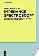 Impedance spectroscopy : advanced applications : battery research, bioimpedance, system design /