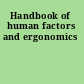 Handbook of human factors and ergonomics